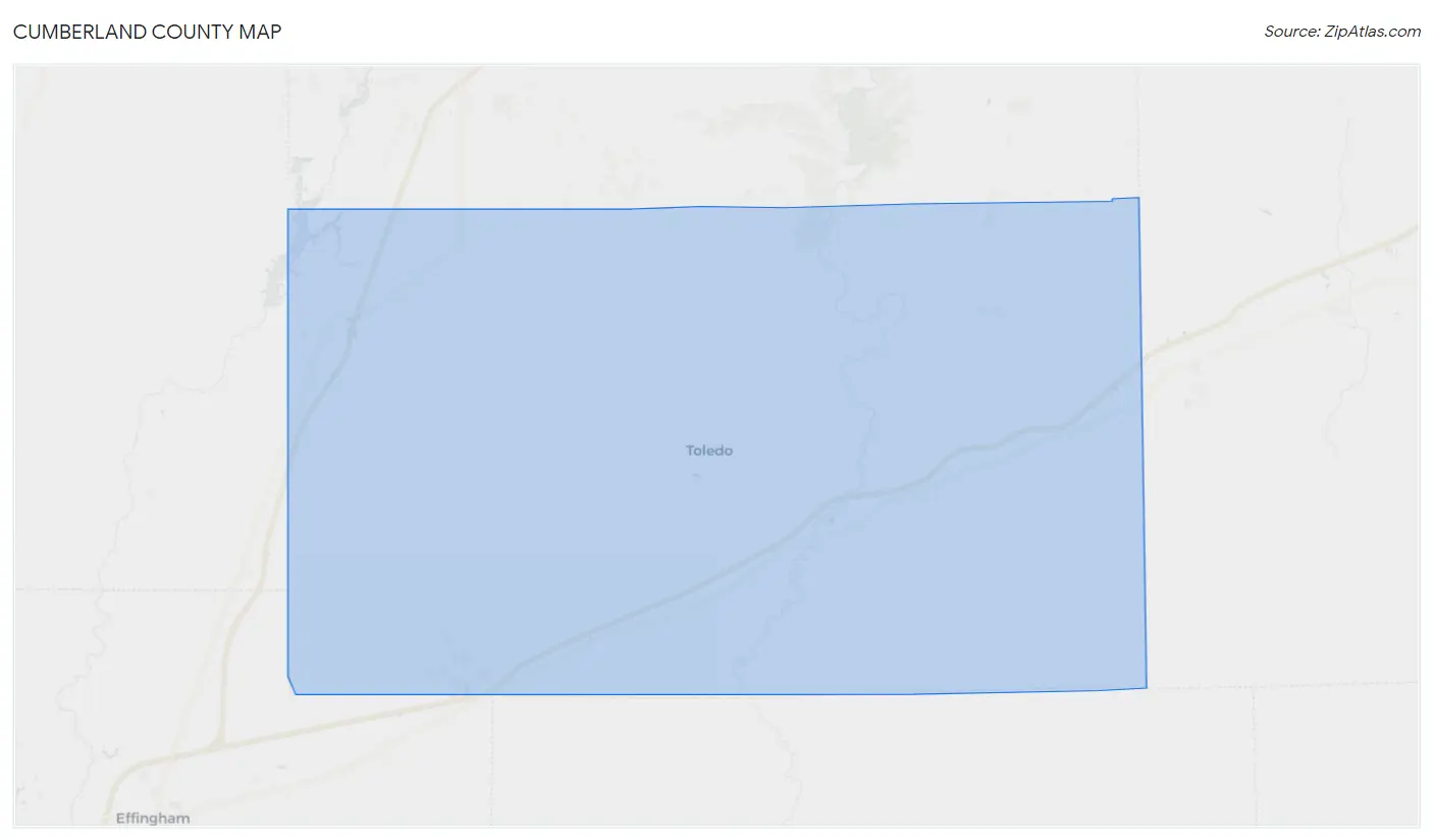 Cumberland County Map