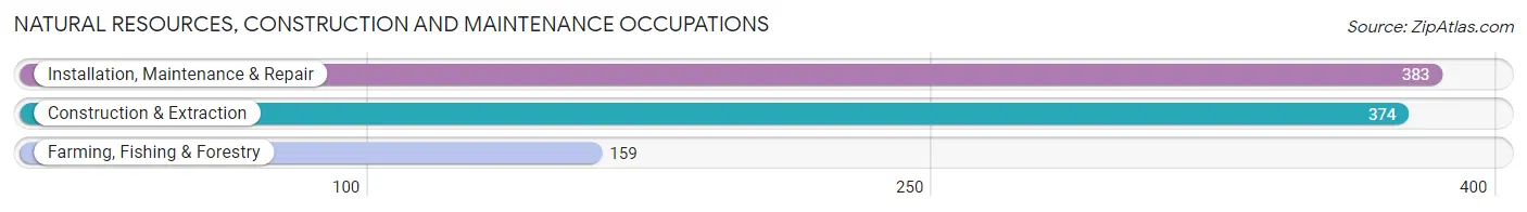 Natural Resources, Construction and Maintenance Occupations in Hancock County