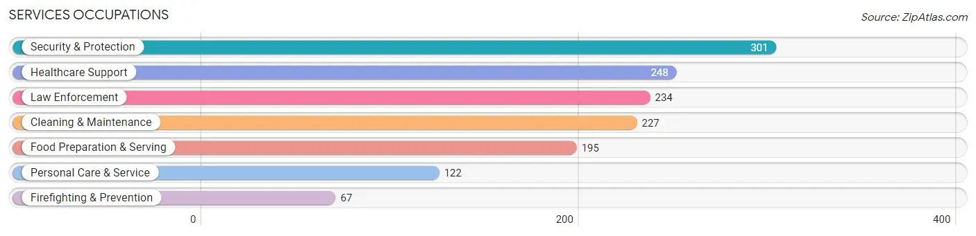 Services Occupations in Johnson County