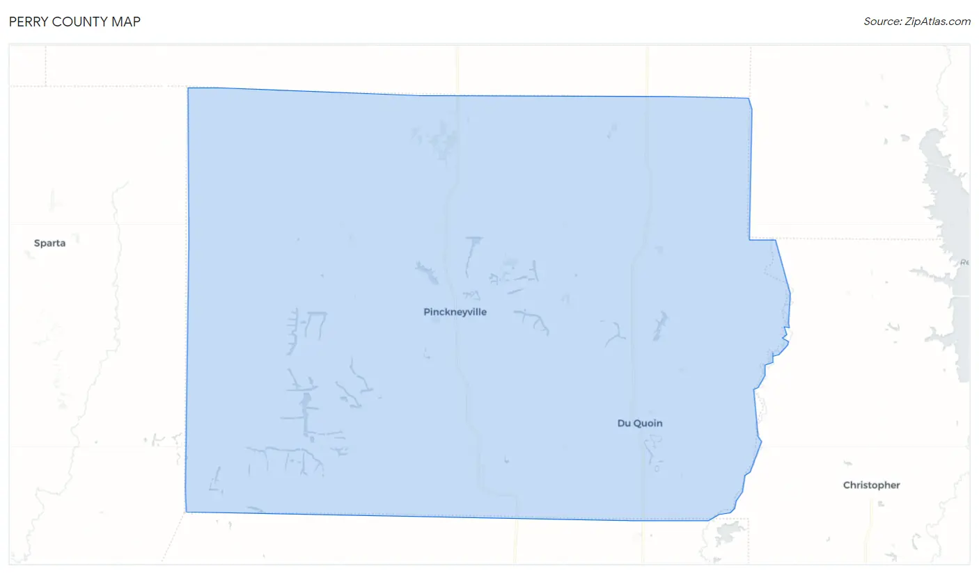 Perry County Map