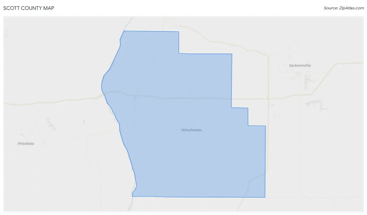 Scott County Map