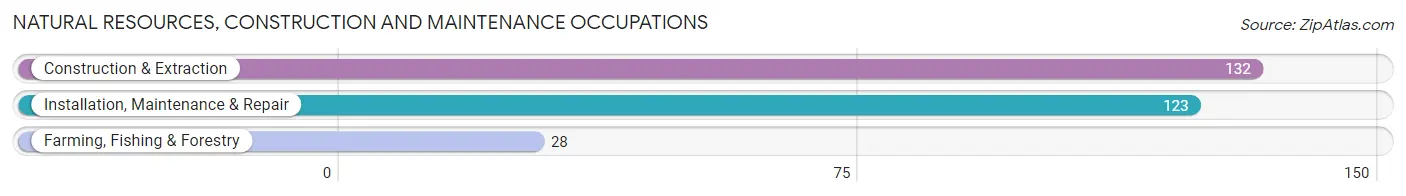 Natural Resources, Construction and Maintenance Occupations in Scott County