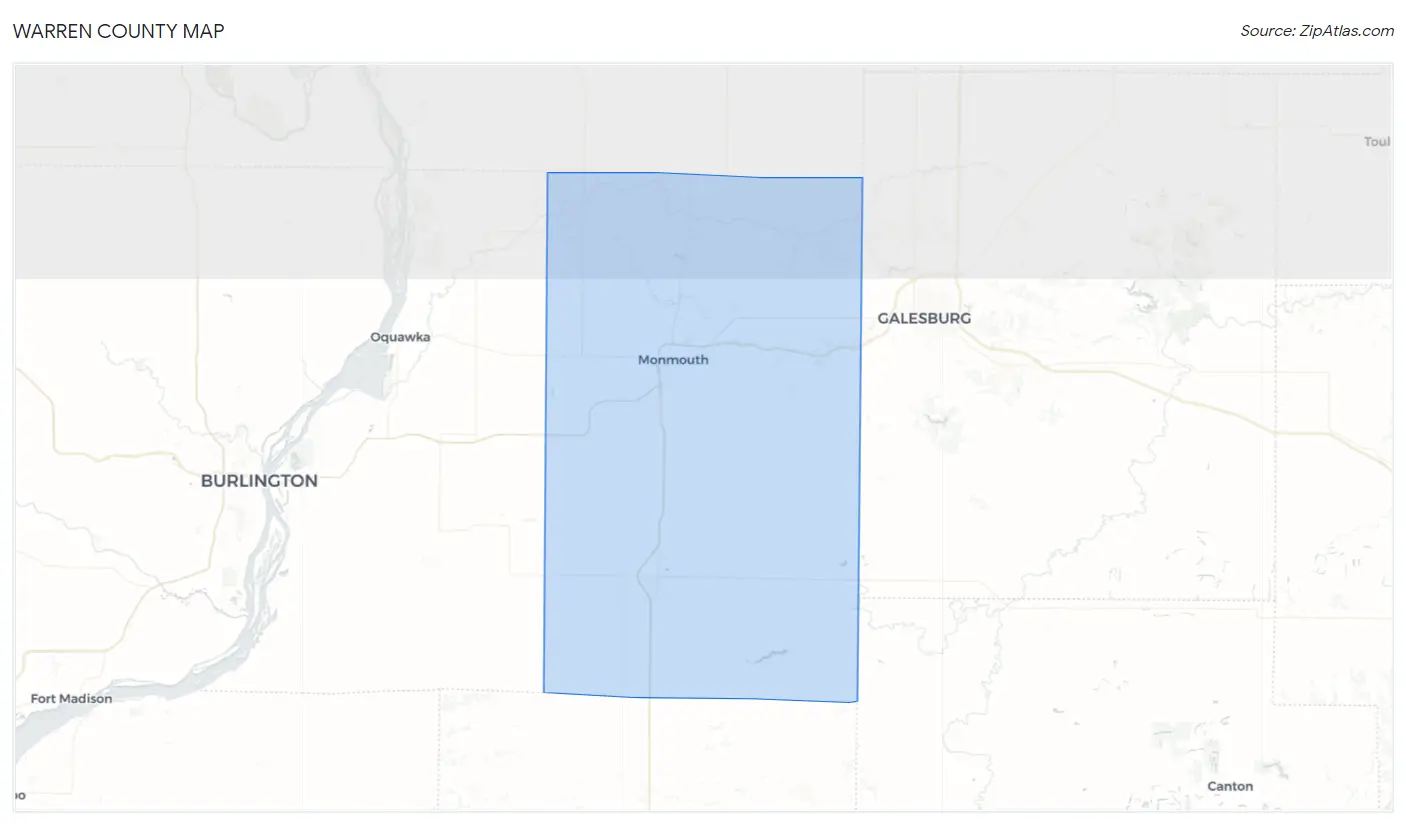 Warren County Map