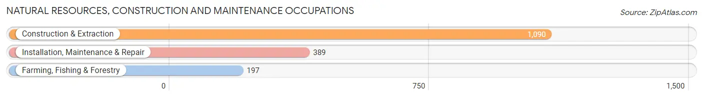 Natural Resources, Construction and Maintenance Occupations in Washington County