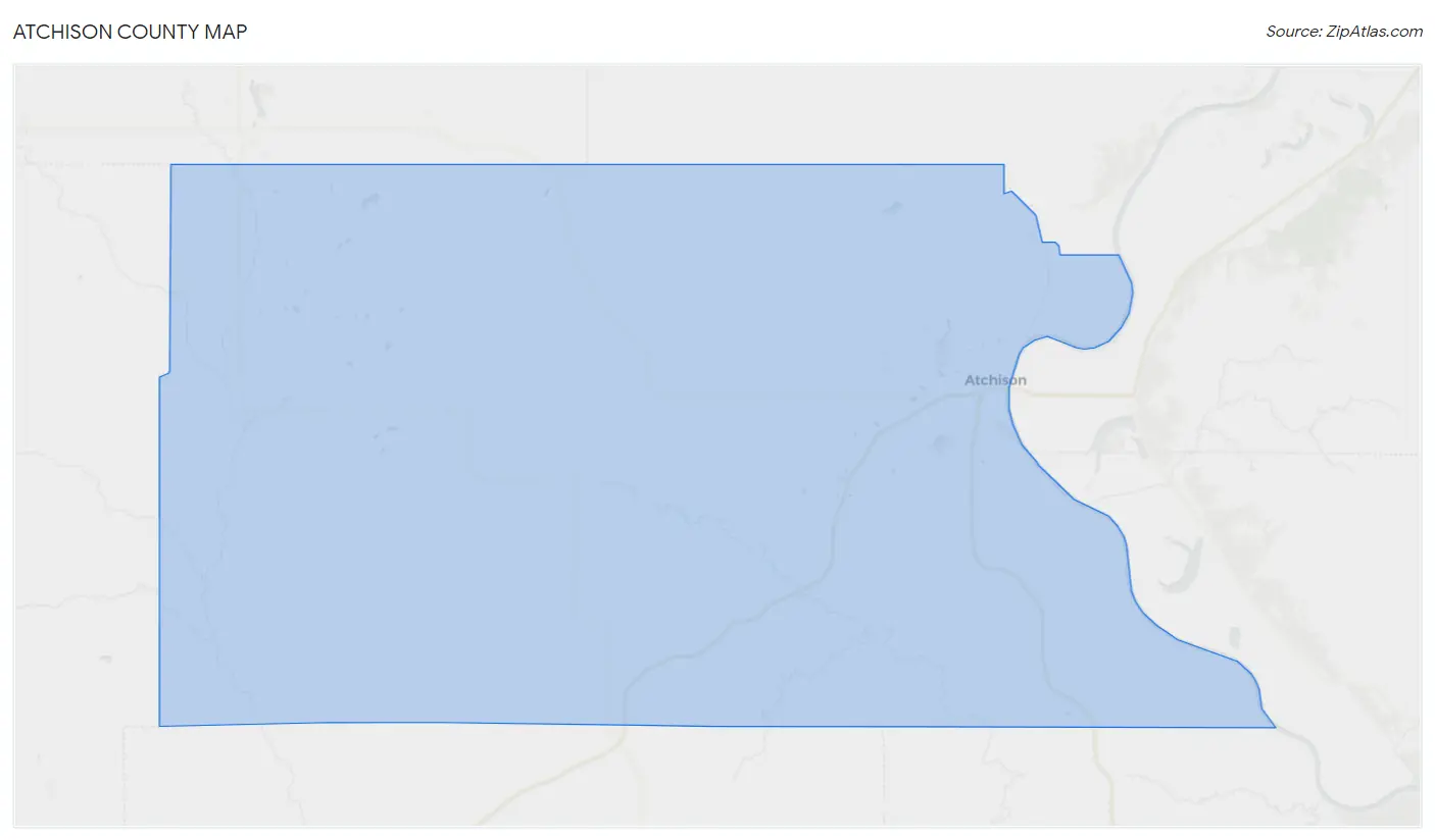 Atchison County Map
