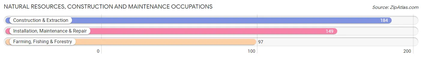 Natural Resources, Construction and Maintenance Occupations in Brown County