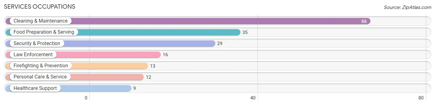 Services Occupations in Clark County