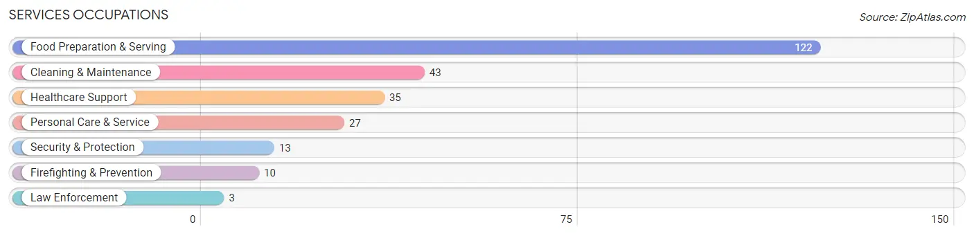 Services Occupations in Decatur County