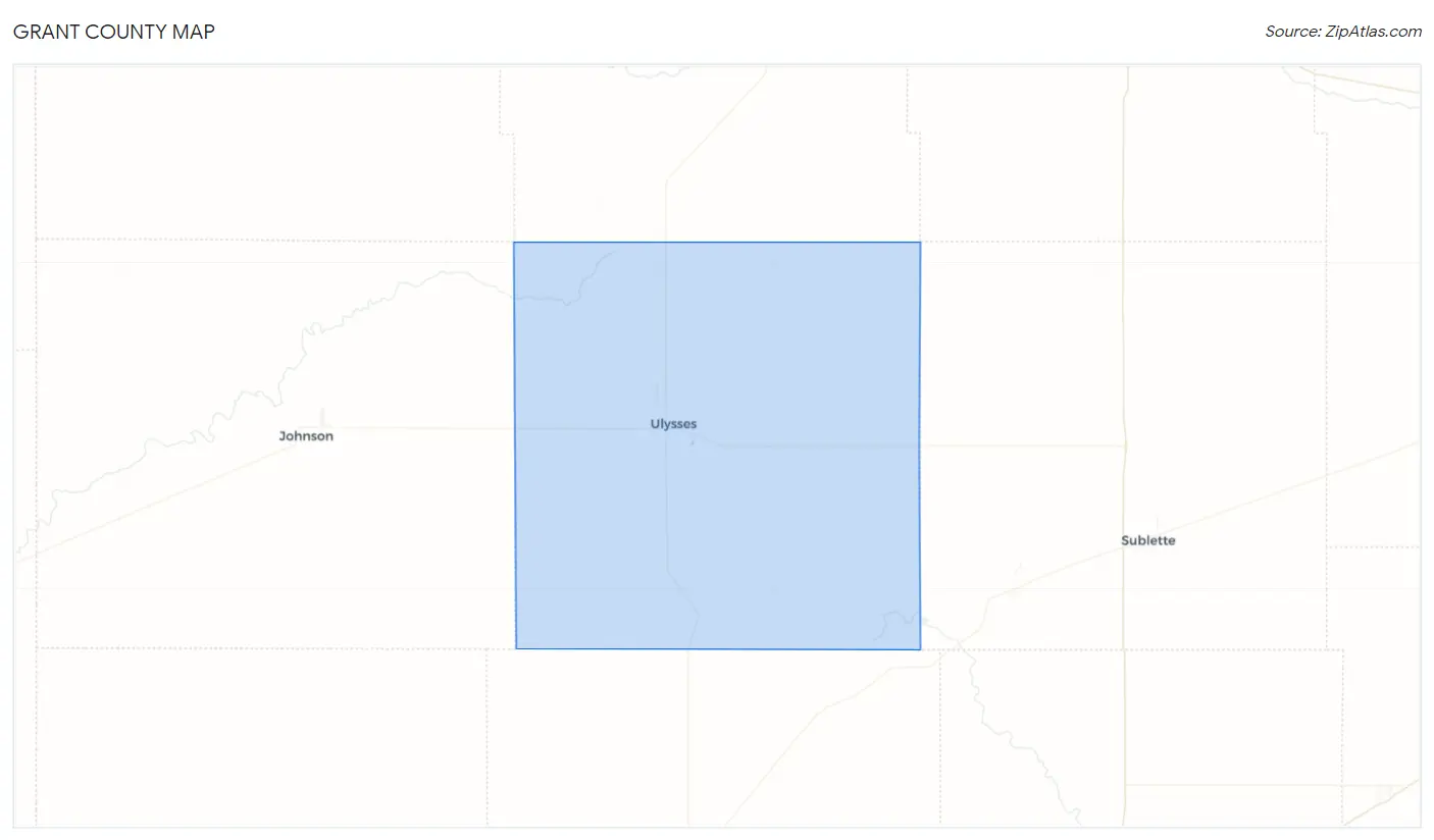 Grant County Map
