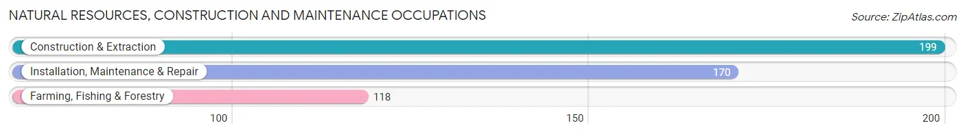 Natural Resources, Construction and Maintenance Occupations in Marshall County
