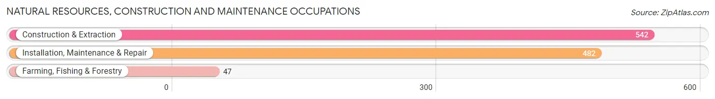 Natural Resources, Construction and Maintenance Occupations in Osage County