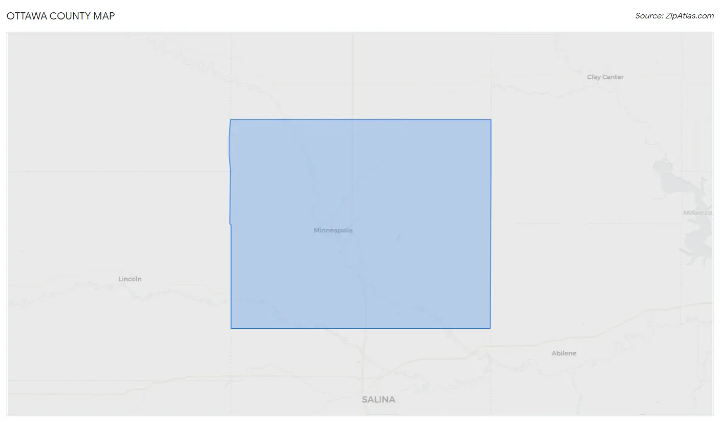 Ottawa County Map