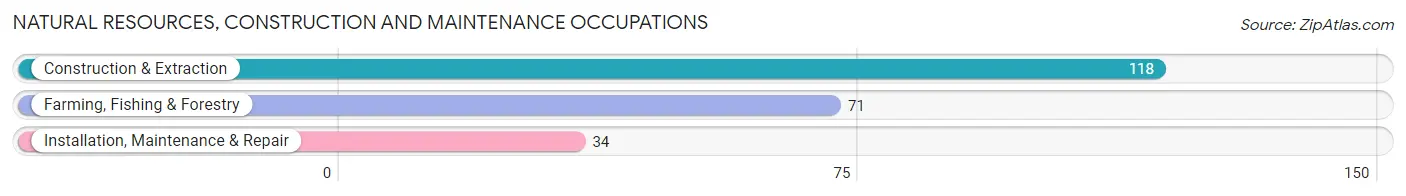 Natural Resources, Construction and Maintenance Occupations in Rawlins County