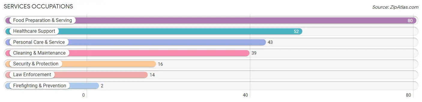 Services Occupations in Republic County