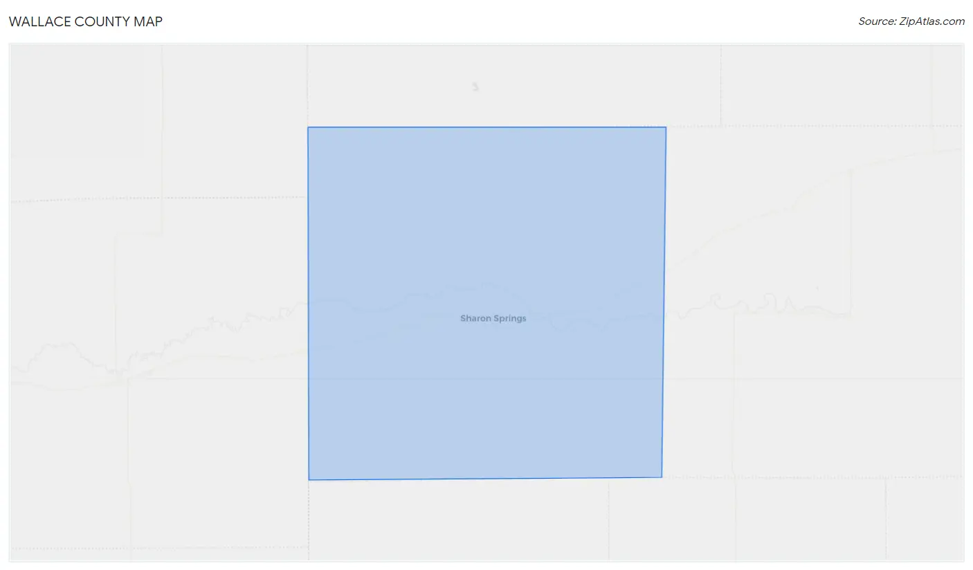 Wallace County Map