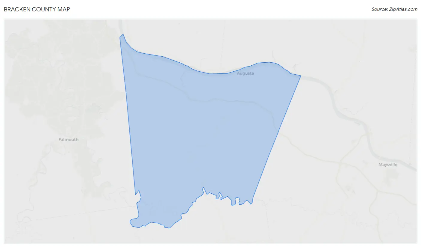 Bracken County Map