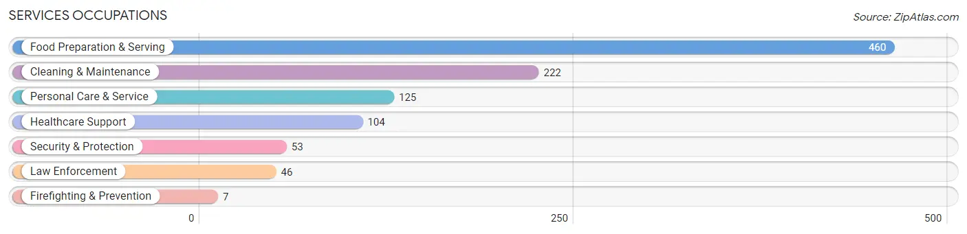 Services Occupations in Carroll County