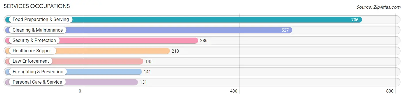 Services Occupations in Carter County