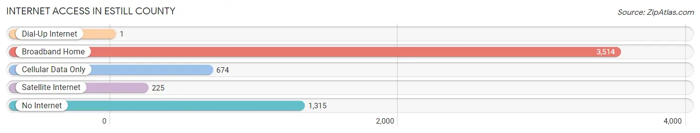 Internet Access in Estill County