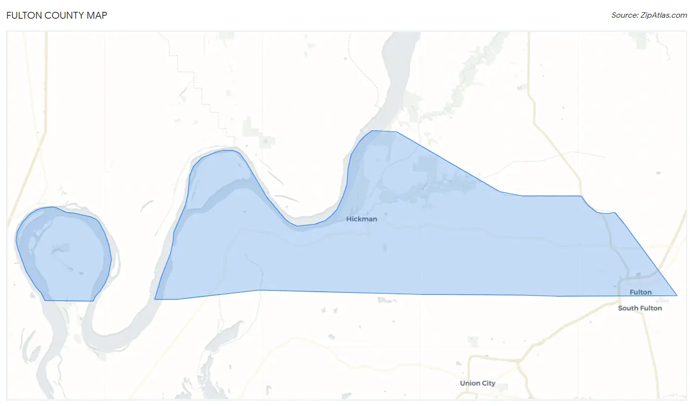 Fulton County Map