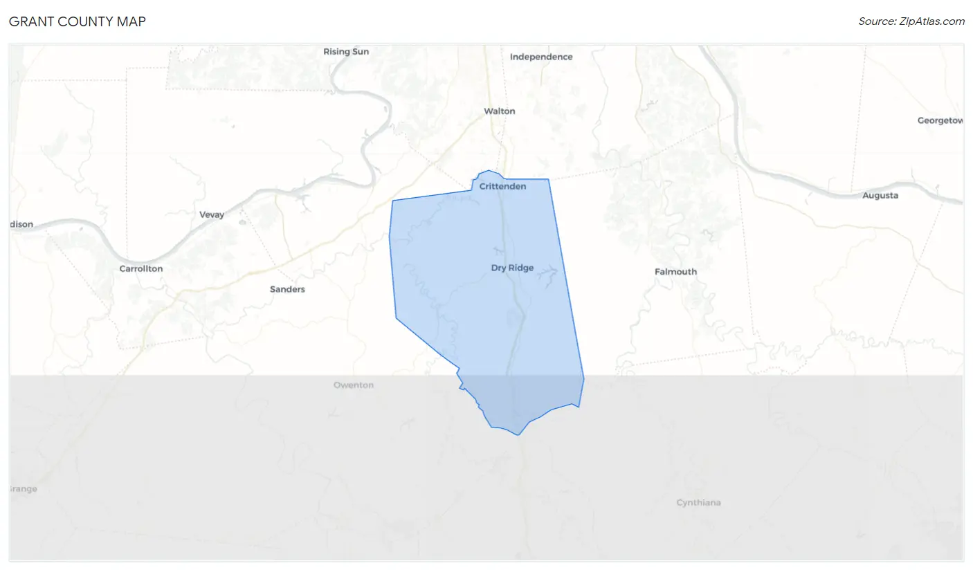 Grant County Map