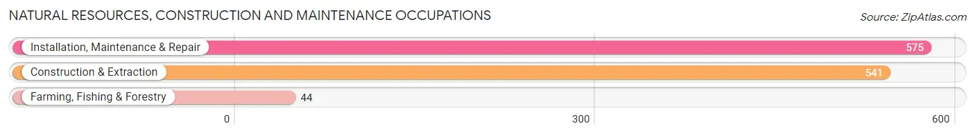 Natural Resources, Construction and Maintenance Occupations in Grant County