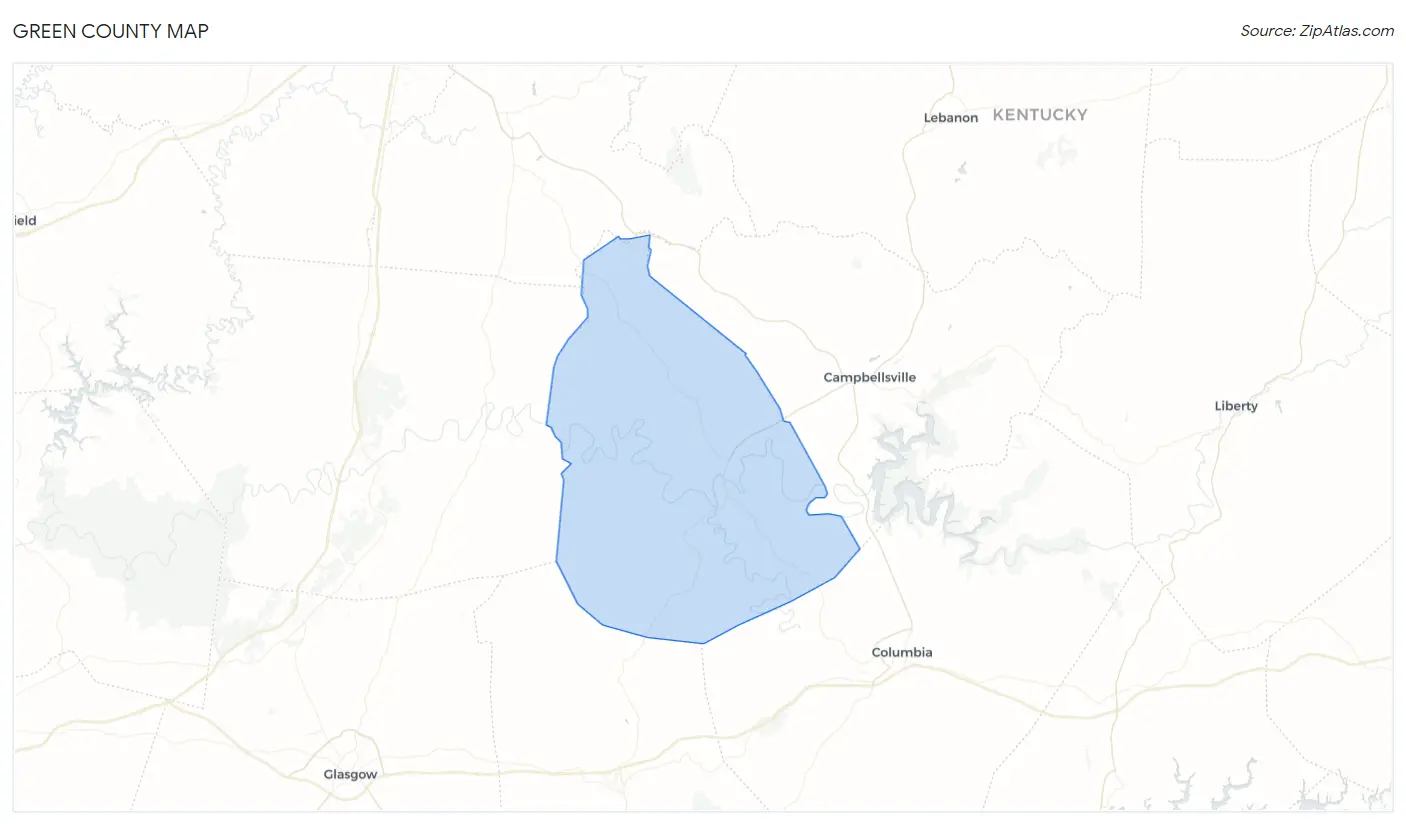 Green County Map