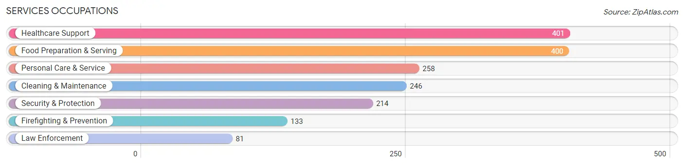 Services Occupations in Johnson County