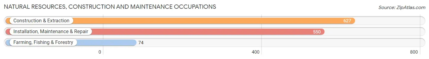 Natural Resources, Construction and Maintenance Occupations in Lincoln County