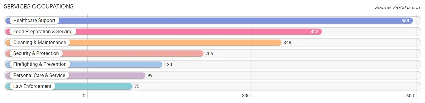 Services Occupations in Lincoln County