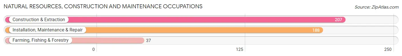 Natural Resources, Construction and Maintenance Occupations in Magoffin County