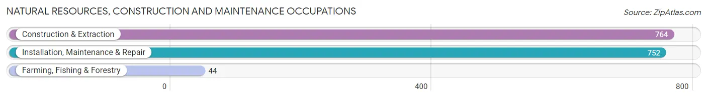 Natural Resources, Construction and Maintenance Occupations in Marshall County
