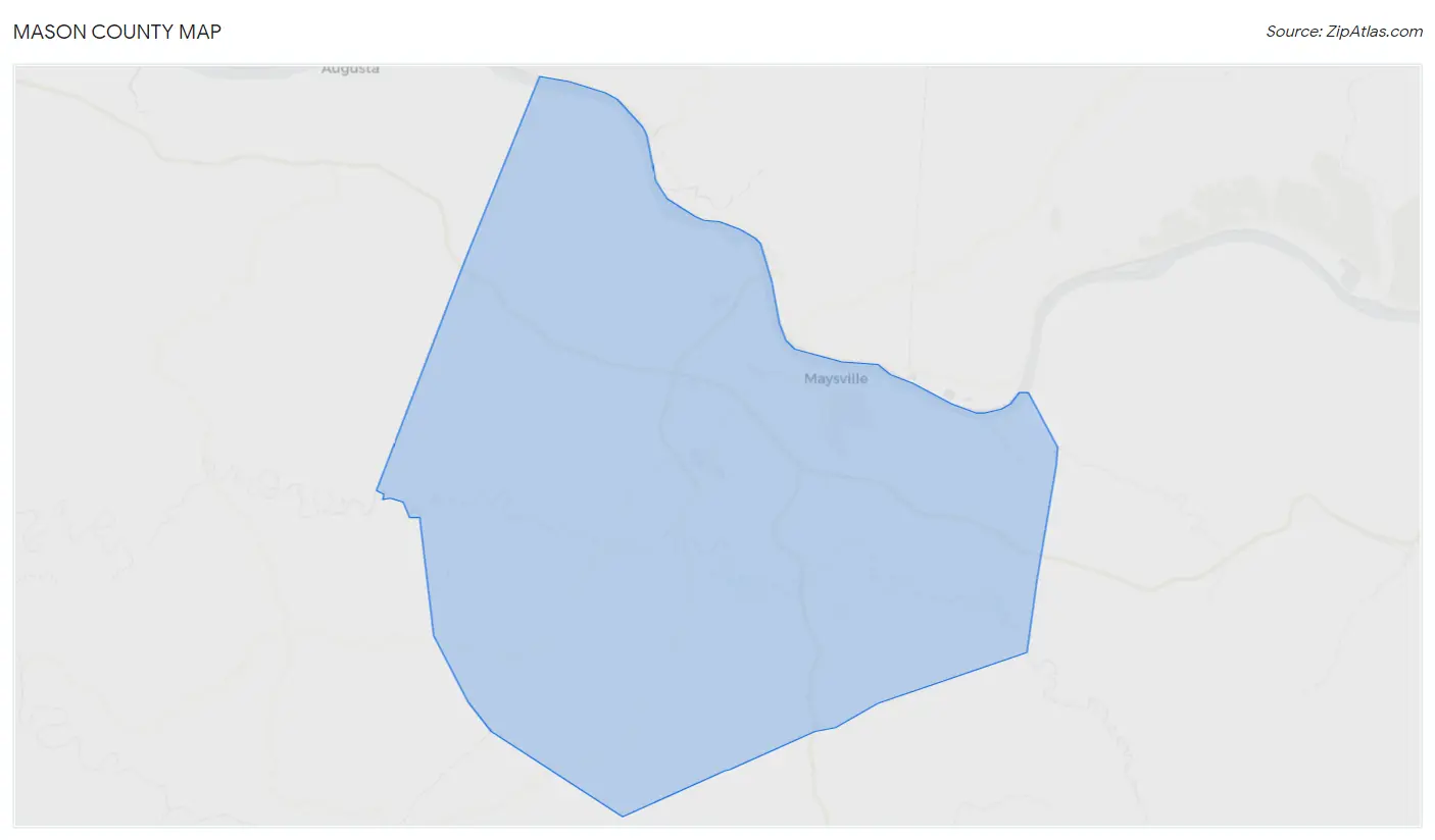 Mason County Map