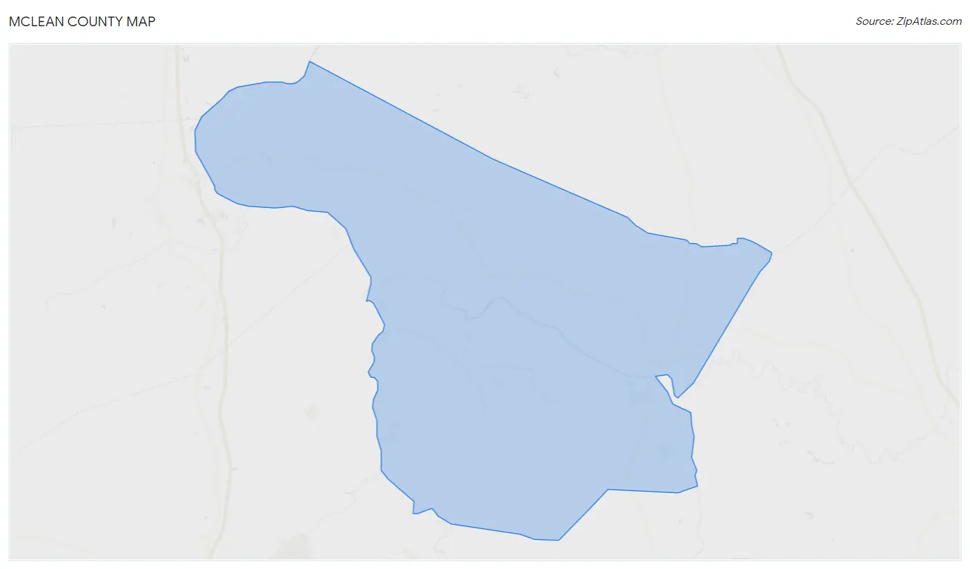 McLean County Map
