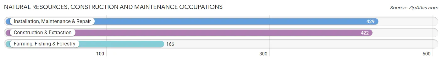 Natural Resources, Construction and Maintenance Occupations in Mercer County
