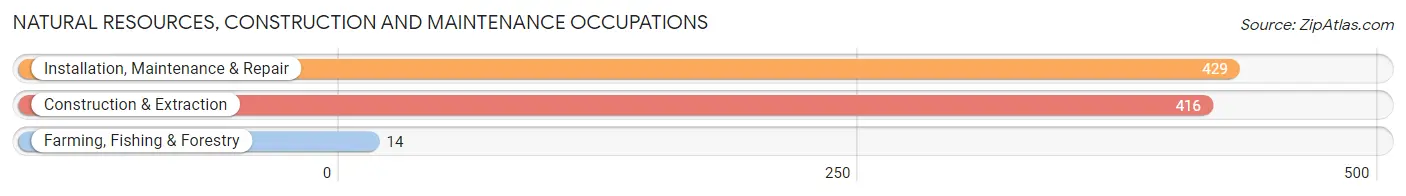 Natural Resources, Construction and Maintenance Occupations in Montgomery County