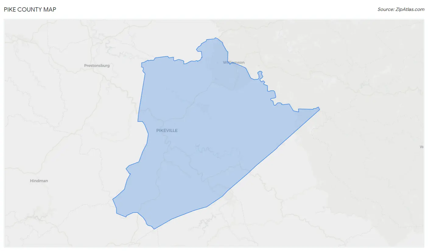 Pike County Map