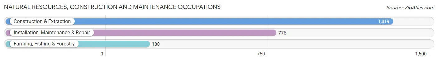 Natural Resources, Construction and Maintenance Occupations in Vernon Parish