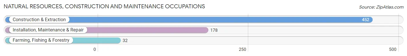 Natural Resources, Construction and Maintenance Occupations in West Carroll Parish