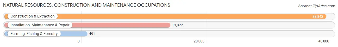 Natural Resources, Construction and Maintenance Occupations in Prince George's County