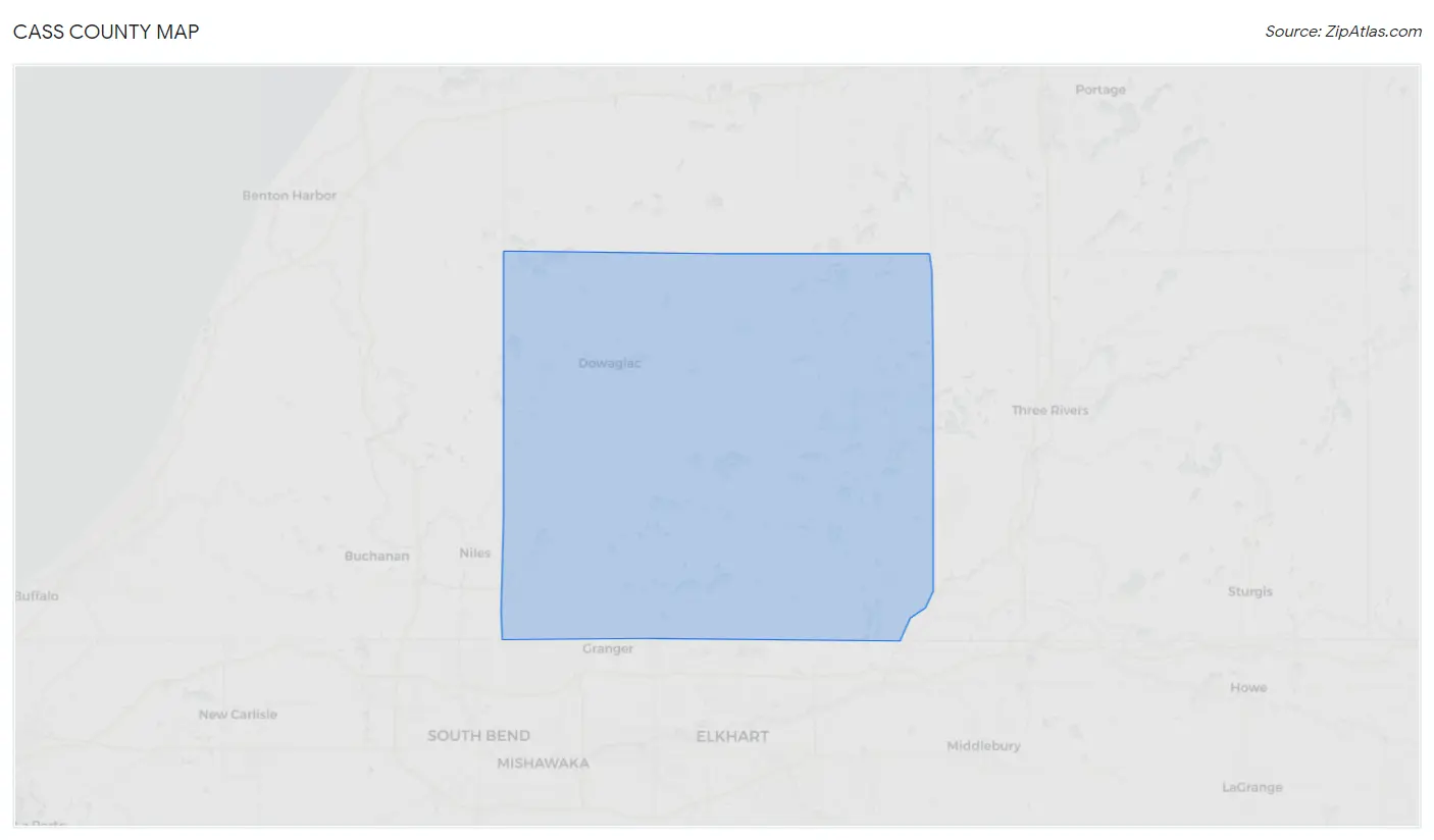 Cass County Map