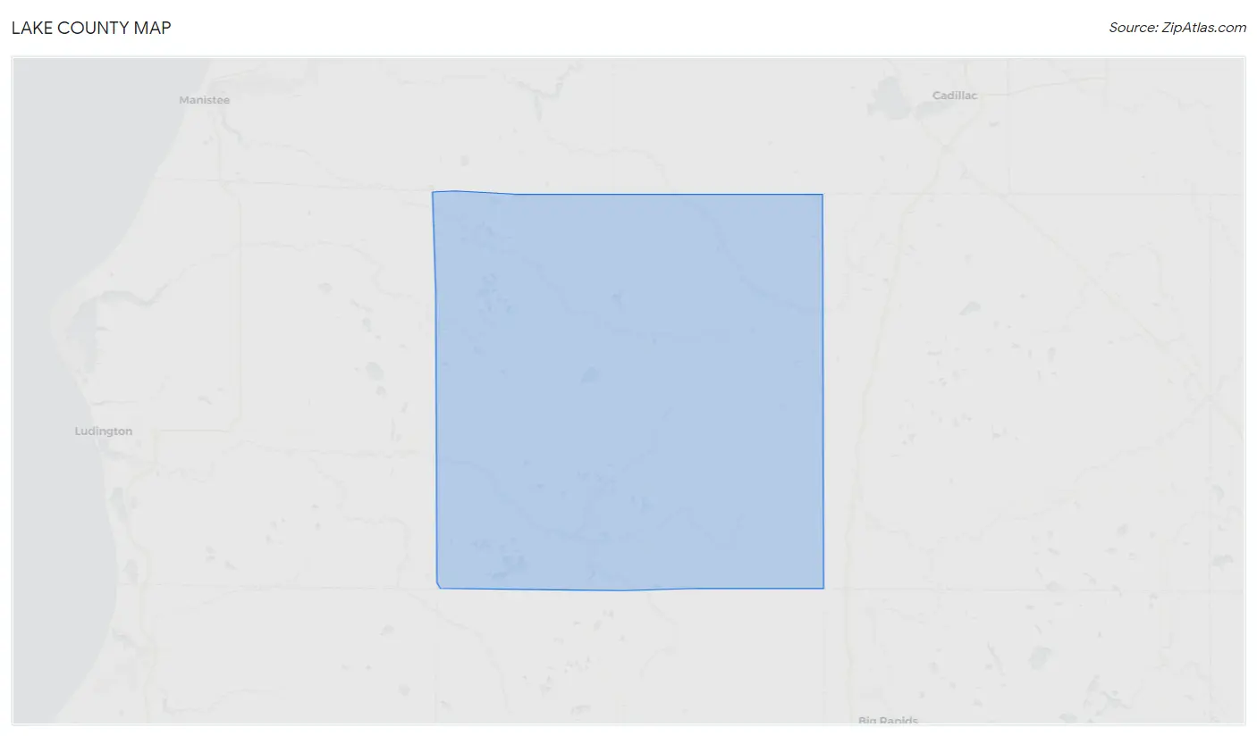 Lake County Map