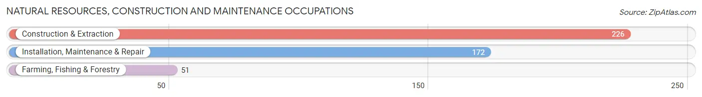 Natural Resources, Construction and Maintenance Occupations in Montmorency County