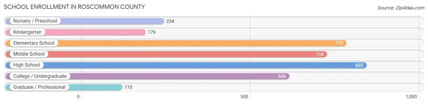 School Enrollment in Roscommon County