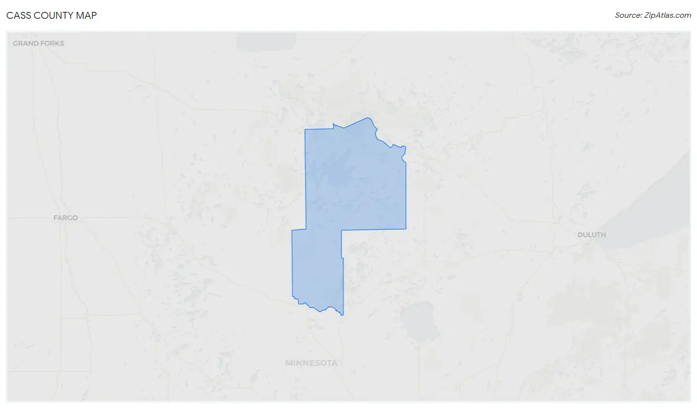 Cass County Map