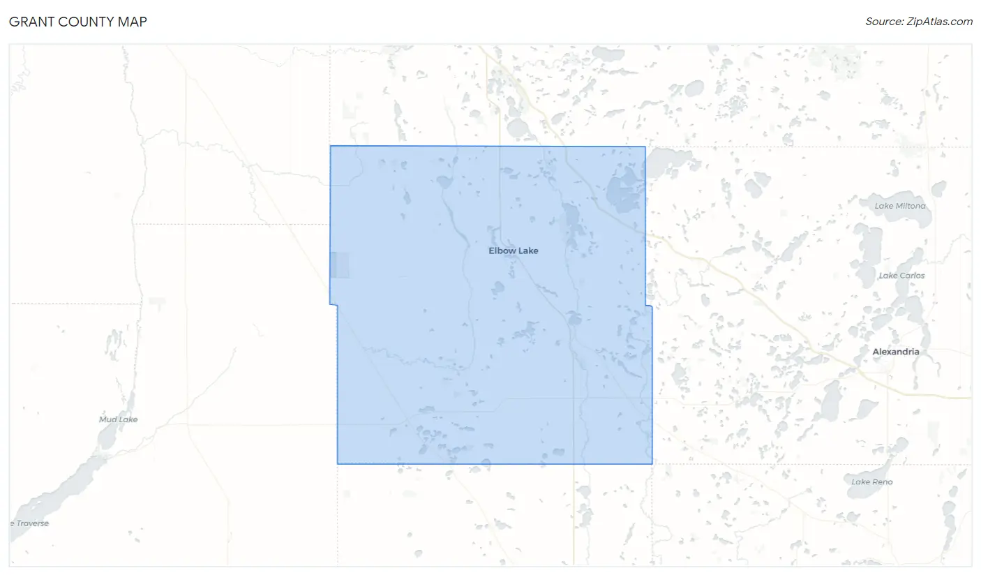 Grant County Map