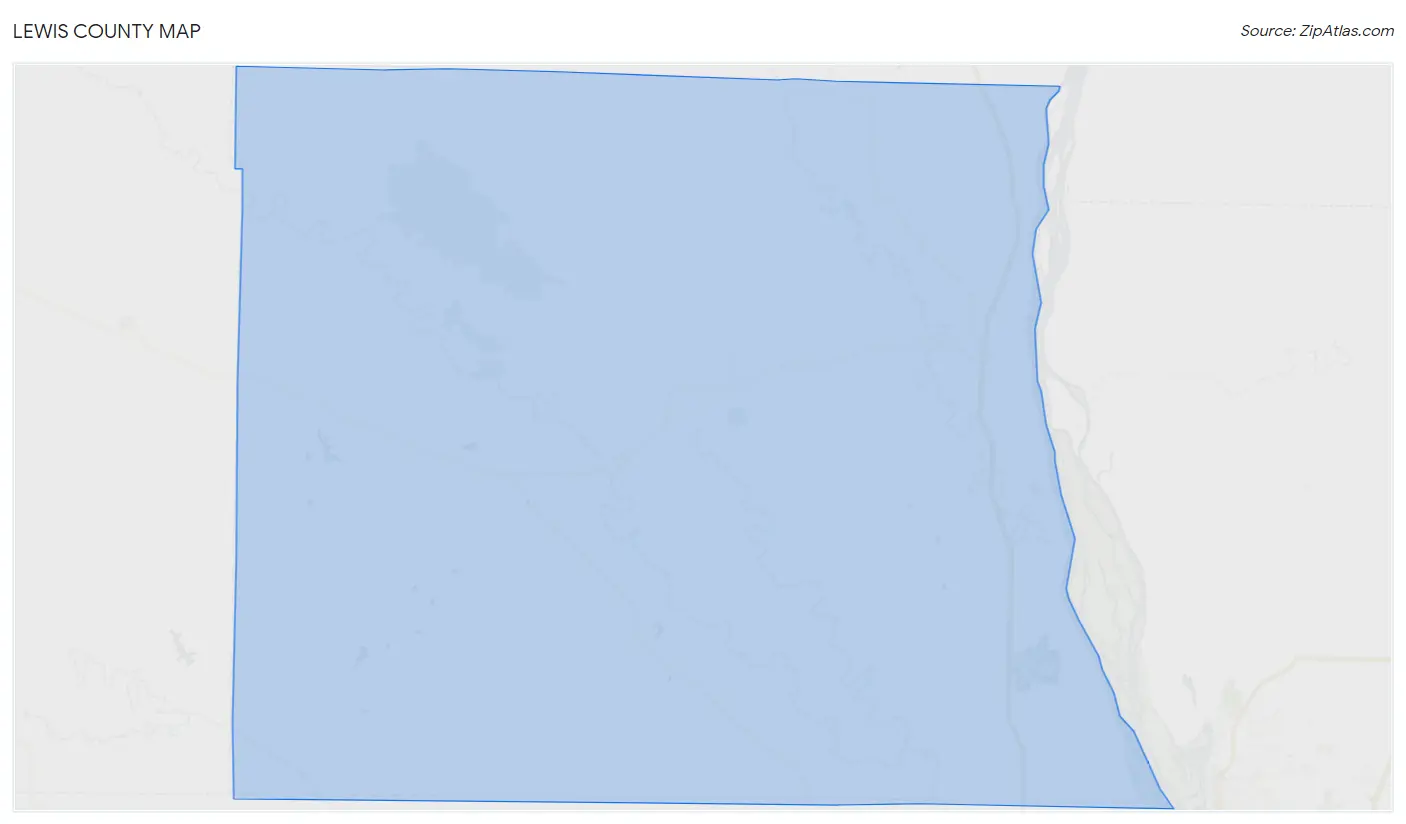 Lewis County Map