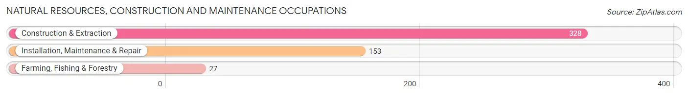 Natural Resources, Construction and Maintenance Occupations in Benton County
