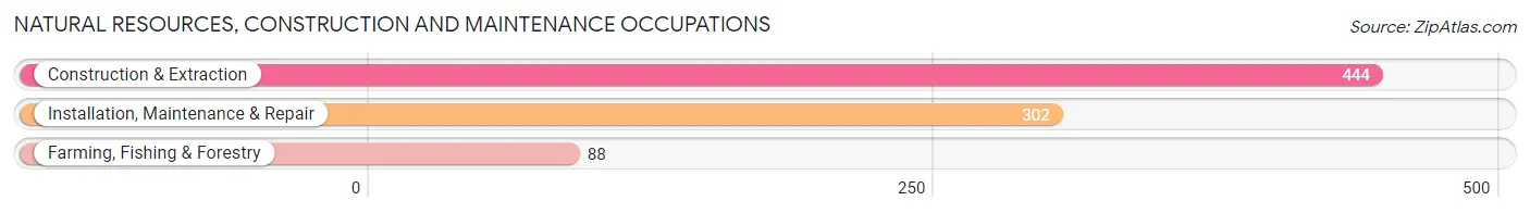 Natural Resources, Construction and Maintenance Occupations in Lawrence County