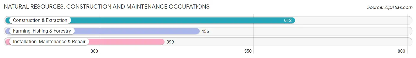 Natural Resources, Construction and Maintenance Occupations in Yazoo County